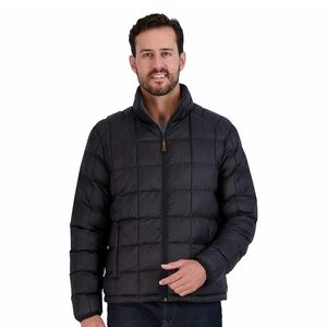 Men's ZeroXposur Luke Box Quilted Puffer Jacket Black - Size XL